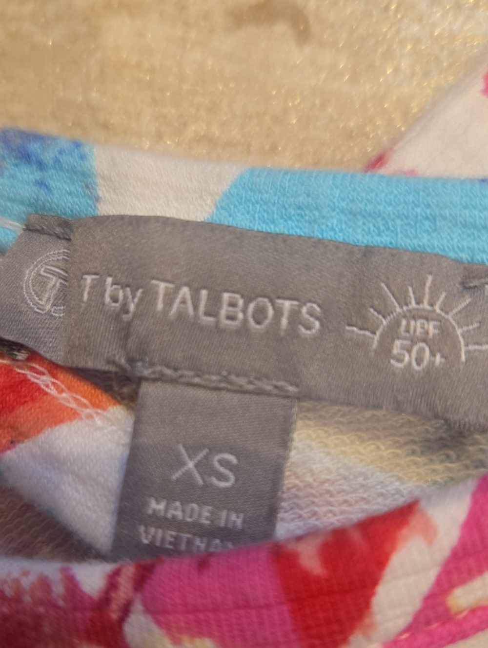 T by Talbots Multi-Color Design Print Versatile Dress - Picture 2 of 9